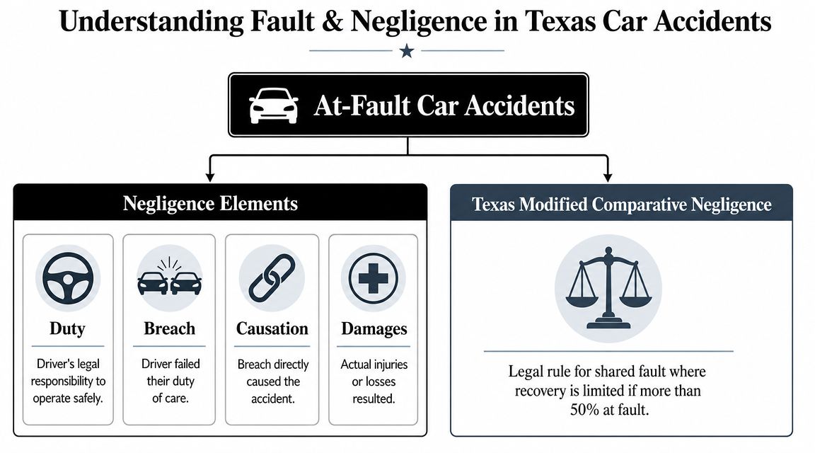 Understanding Fault and Negligence Under Texas Law